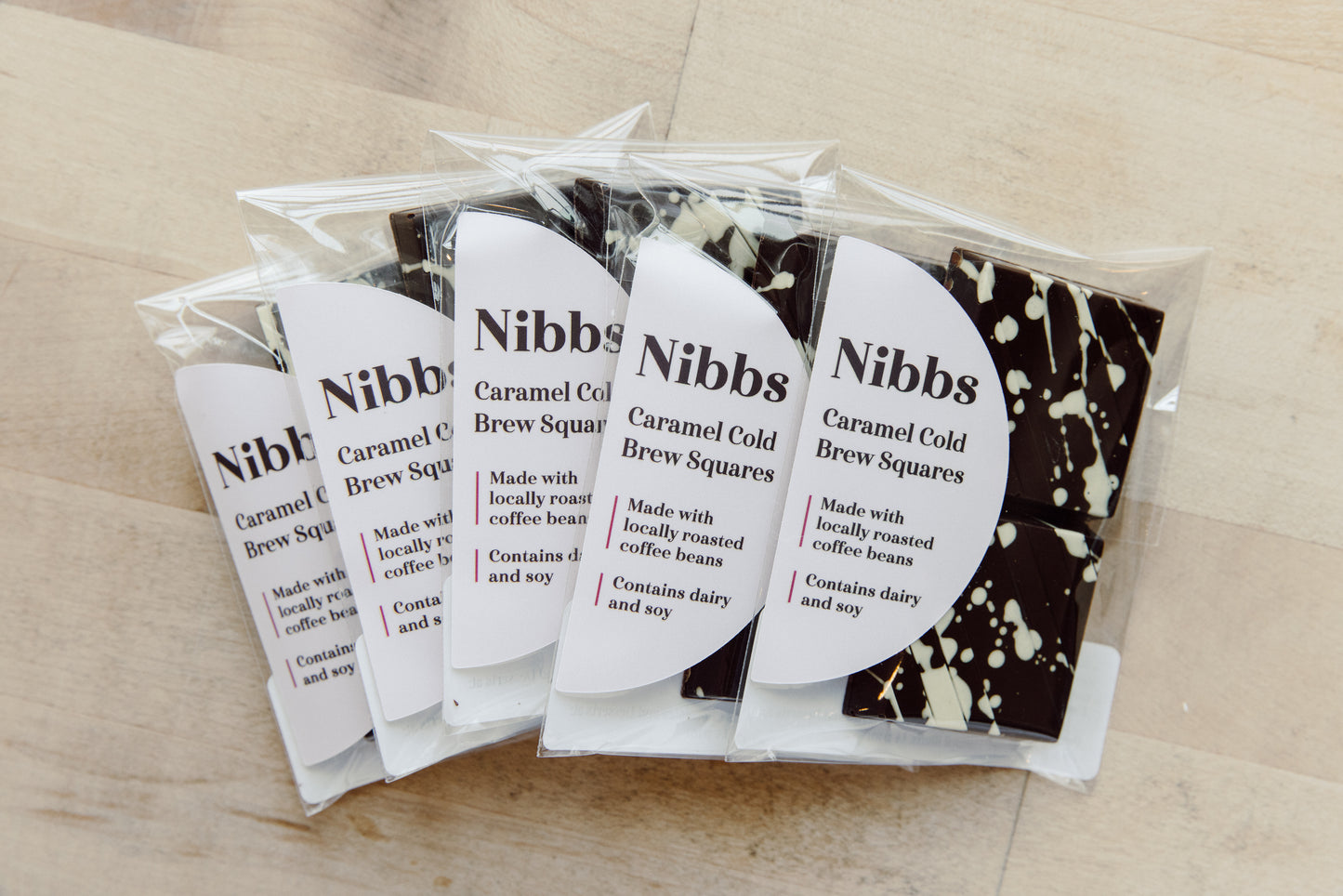 Caramel Cold Brew Squares